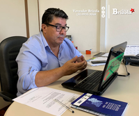 24/02/2022 - Vereador Enio Brizola participa de reunião de planejamento do CONSINOS 