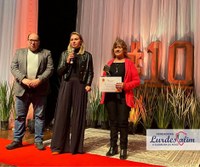 24/05/2021 - Vereadora Lourdes Valim participou do evento Troféu Mulher Nota 10