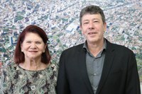 24/10/2019 - Sergio Hanich recebe visita da futura Cidadã de Novo Hamburgo