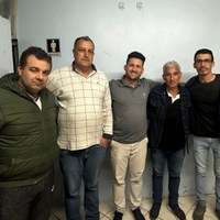 24/10/2025 - Vereador Eliton participa de reunião de moradores da Associação da Pedreira, no bairro Diehl 