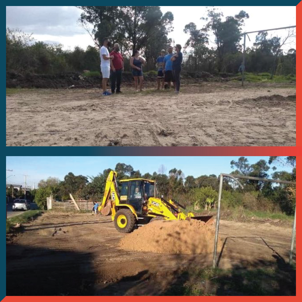 25/06/2020 - Pedido de revitalização de campo de autoria de Nor Boeno começa a ser atendido 