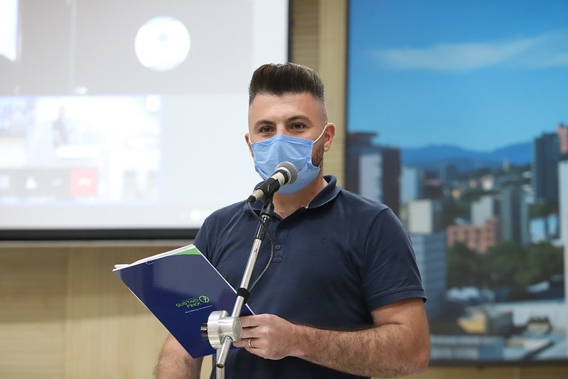 25/06/2021 - Vereador Gustavo Finck se destaca pela articulação de recursos para Novo Hamburgo