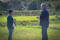 25/08/2017 - Gabinete: Vereador Nor Boeno visita Clube de Mães de Lomba Grande