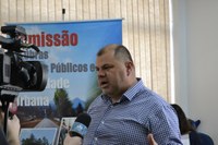 25/09/2019 - Fernando Lourenço reitera pedido de conserto de cano de esgoto na rua Tirol