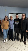 25/11/2025 - Vereador Eliton prestigia posse do novo presidente da Associação de Moradores da Comunidade da Pedreira