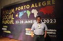 26/01/2023 - Vereador Brizola participa do Fórum Social Mundial