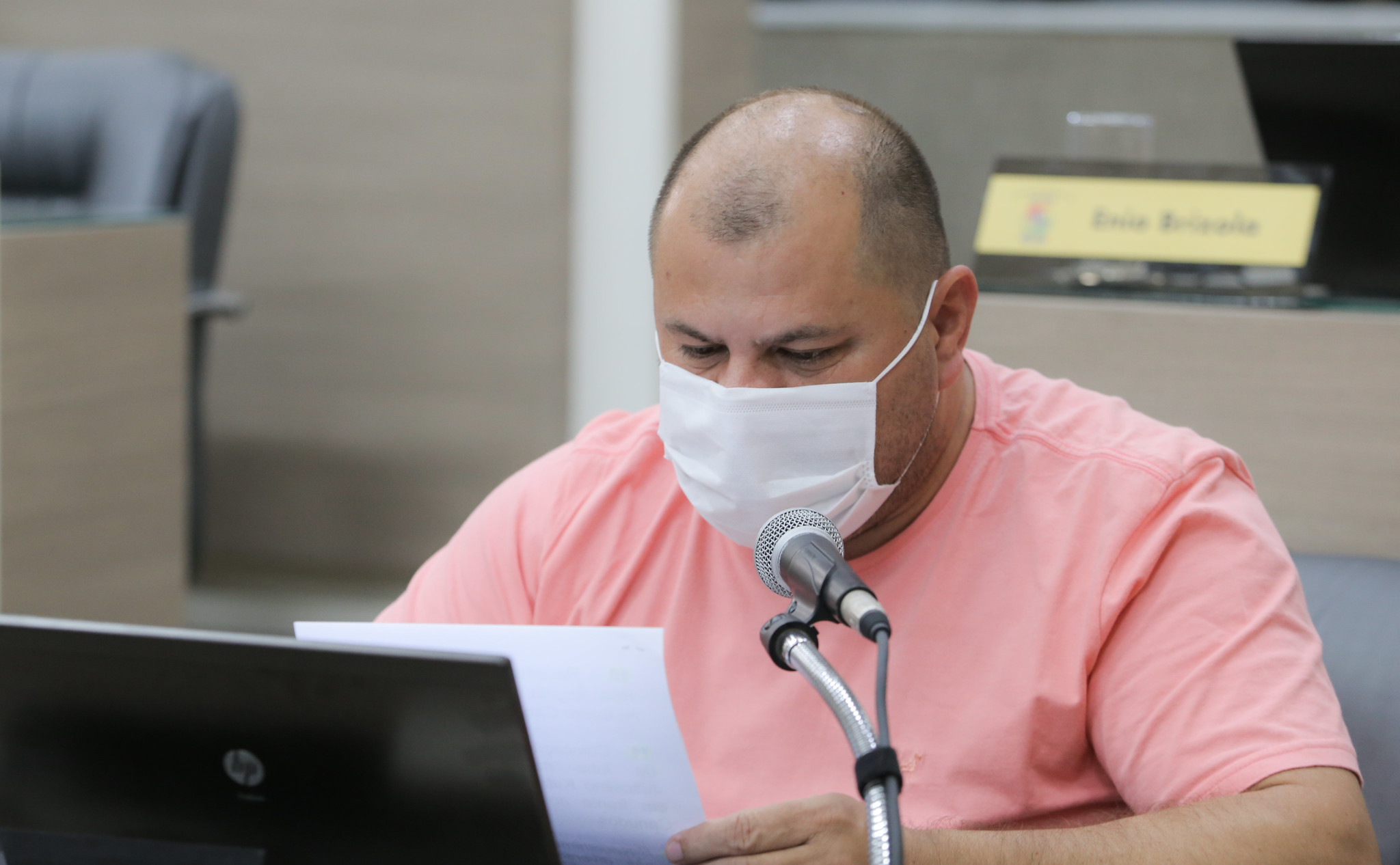 26/05/2020 - Fernando Lourenço requisita troca de lâmpada na rua Marcírio José Pereira