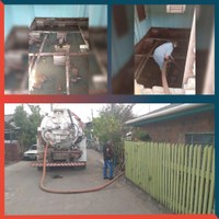 26/08/2019 - Nor Boeno protocola pedido de idosa que teve sua residência invadida pelo esgoto em Canudos