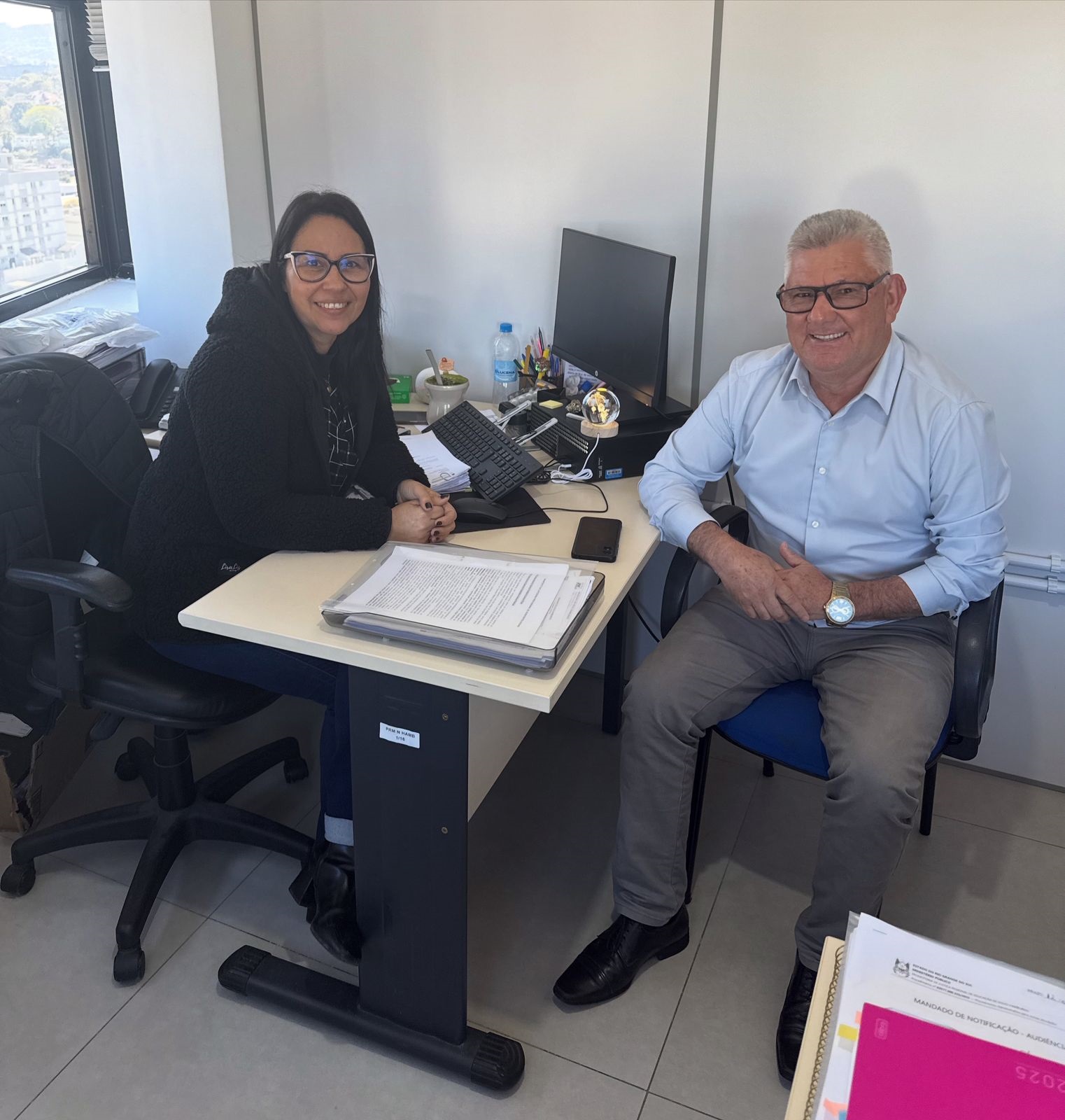 26/09/2025 - Nor visita secretária de Desenvolvimento Social e Habitação, Anne Saul