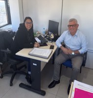 26/09/2025 - Nor visita secretária de Desenvolvimento Social e Habitação, Anne Saul