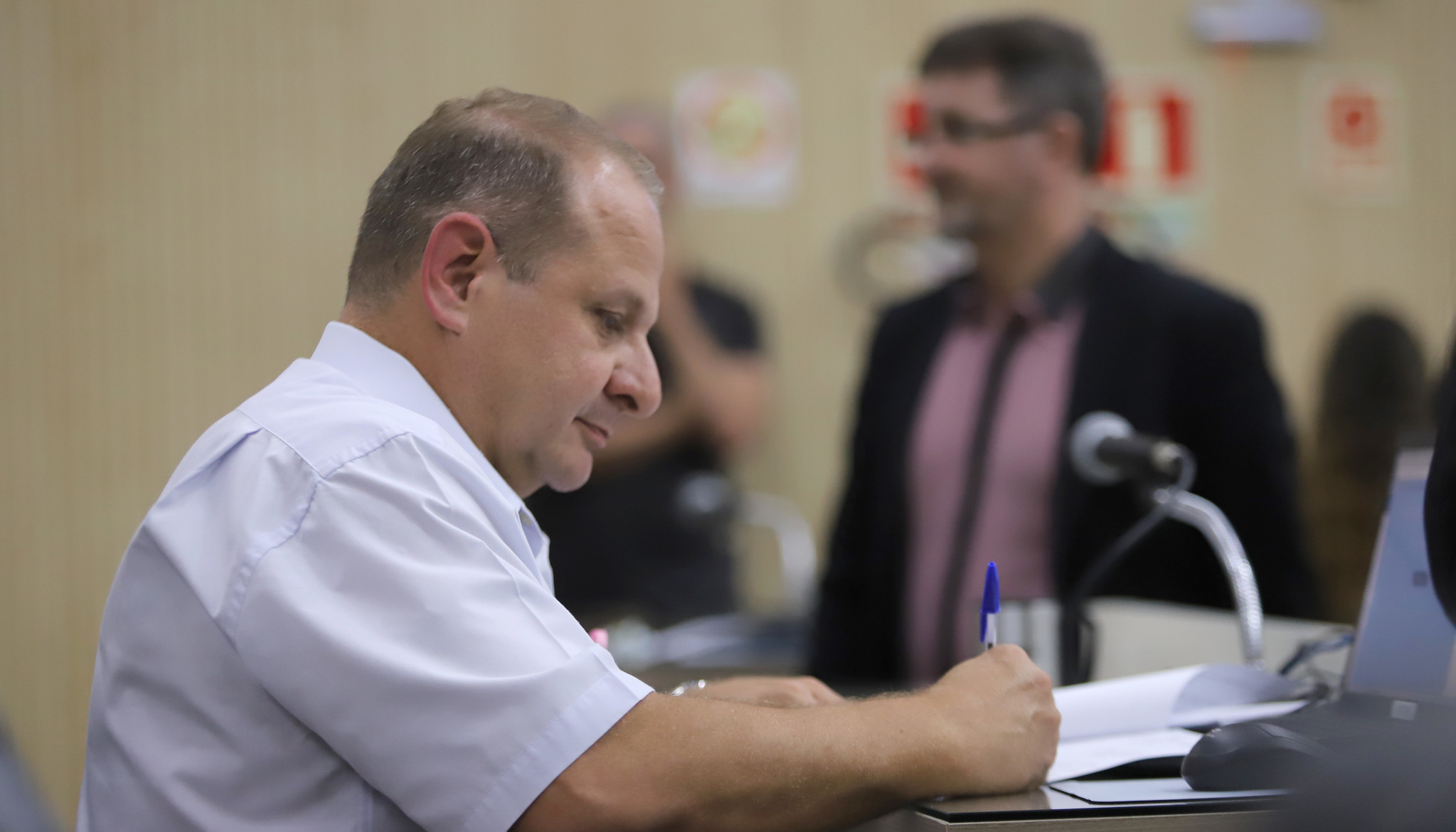 26/10/2023 - Vereador Cristiano Coller solicita melhorias no Paradão