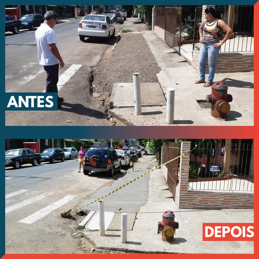 27/01/2020 - Vereador Nor Boeno tem duas demandas atendidas na rua Bruno Werner Storck