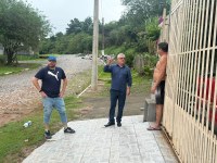 27/03/2026 - Nor Boeno realiza visita na Marisol para fiscalizar descarte irregular