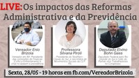 27/05/2021 - Enio Brizola promove live para discutir os impactos da Reforma Administrativa