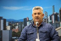 27/07/2017 - Gabinete: Vereador Nor Boeno ocupa a tribuna para reforçar pedido de desassoreamento do arroio Pampa