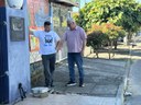 27/10/2025 - Vereador Nor Boeno visita comunidade da Marisol