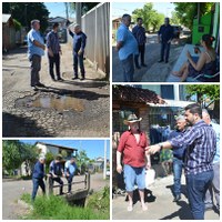 27/11/2018 – Vereador Nor Boeno encaminha demandas da comunidade ao secretário de Obras durante visitas