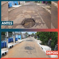 28/01/2020 - Nor Boeno tem pedido de recomposição asfáltica atendido em Canudos