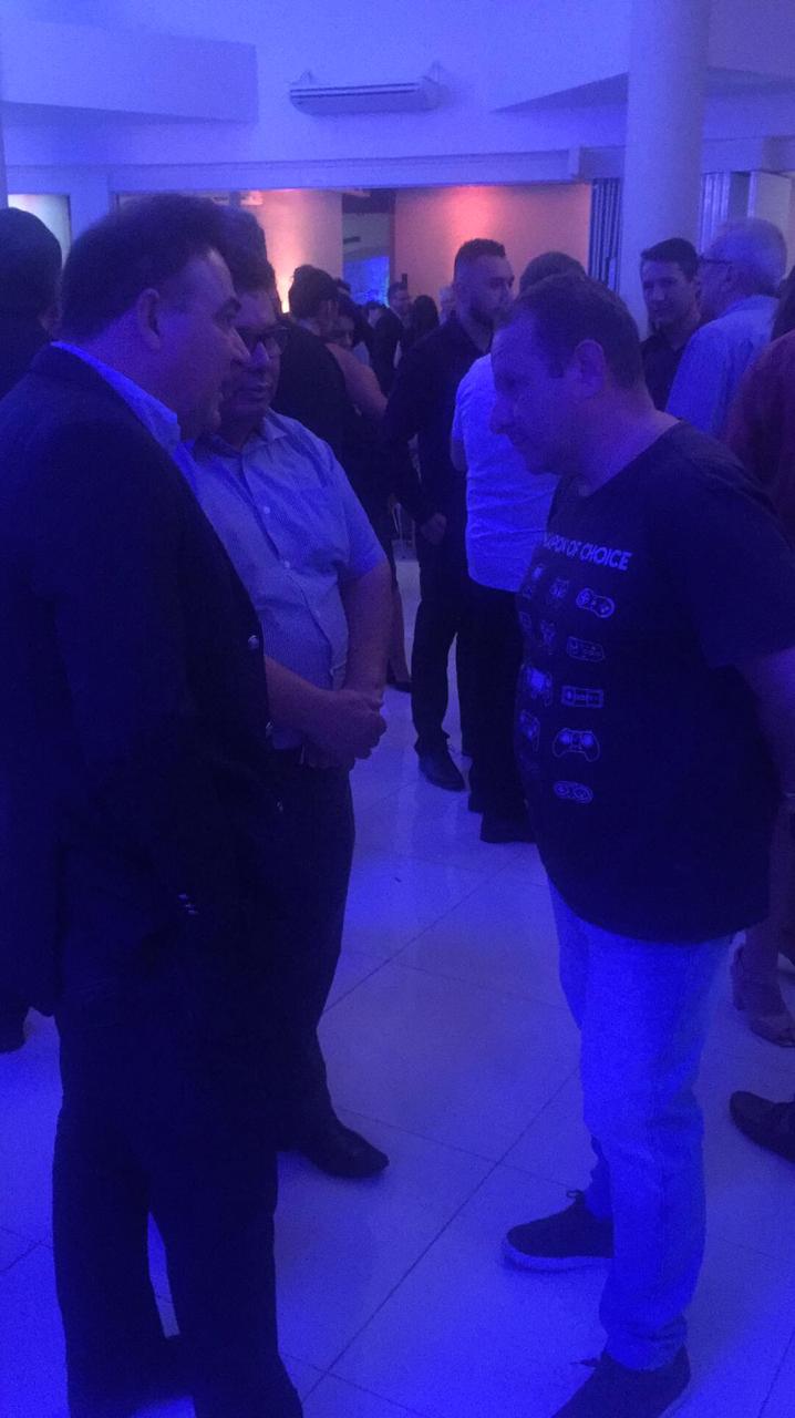 28/02/2019 - Vereador Cristiano Coller marca presença no Prêmio Primus Inter Pares