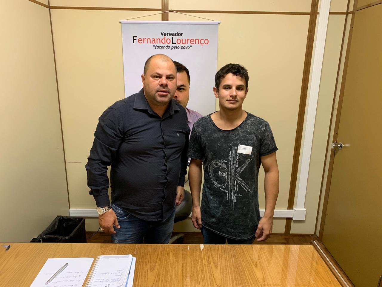 28/03/2019 - Fernando Lourenço se reúne com presidente da Associação Cultural Kephas