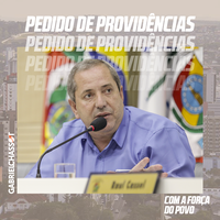 28/03/2019 - Vereador Gabriel Chassot encaminha pedidos de providências
