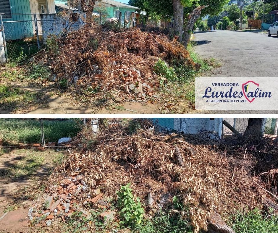 28/03/2022 - Vereadora Lourdes Valim fiscaliza local de pedido de providências