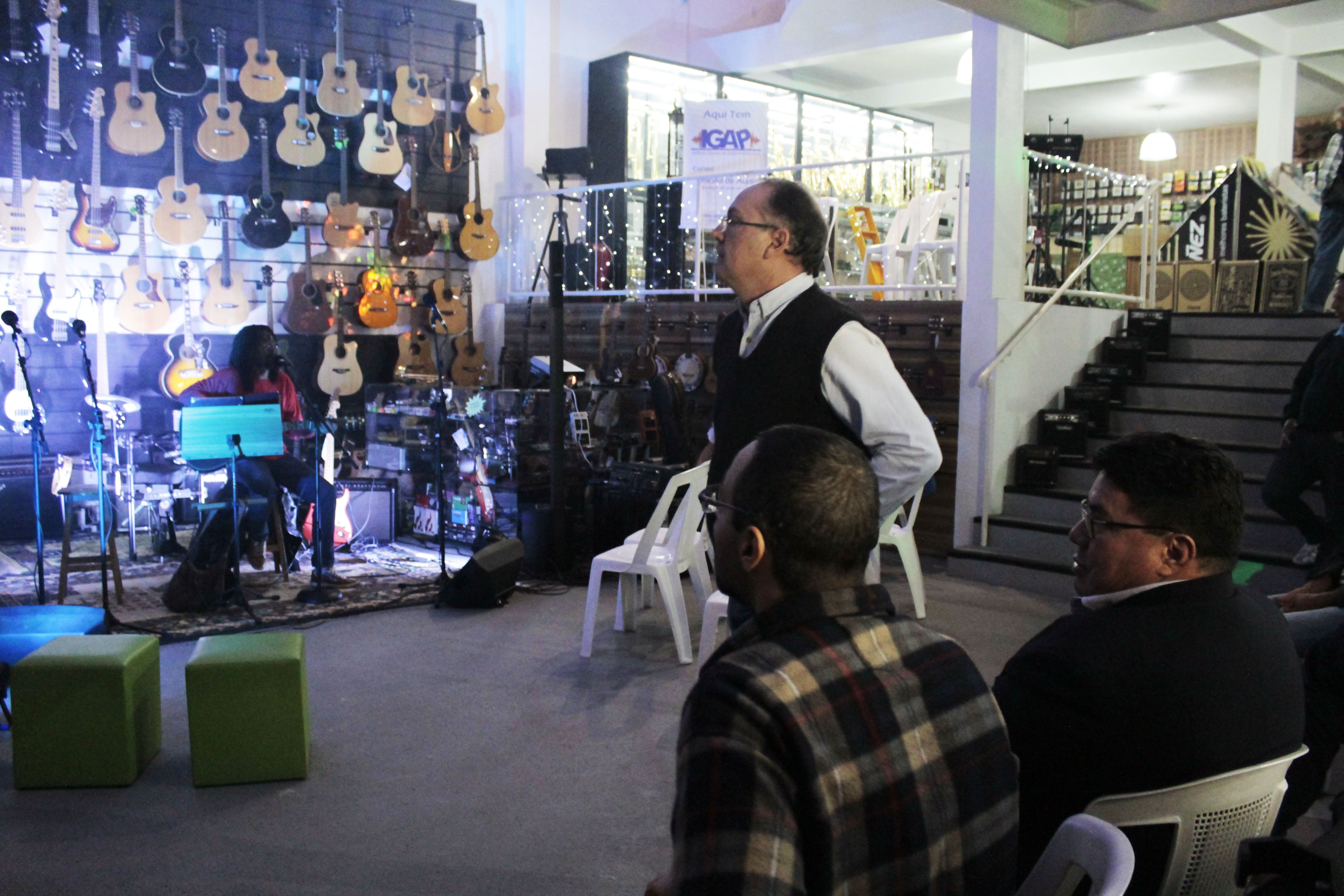 28/04/2017 -  Gabinete: Brizola participa de evento em homenagem aos 55 anos do Palácio da Música