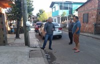 28/08/2019 - Vereador Nor Boeno recebe demanda de morador da Vila Iguaçu