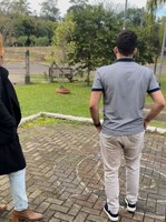 28/08/2025 - Vereador Eliton Ávila visita Emei Floresta Encantada no bairro Boa Saúde