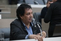 28/11/2019 - Vereador Inspetor Luz solicita substituição de lâmpada queimada na rua Alvício no bairro Ideal