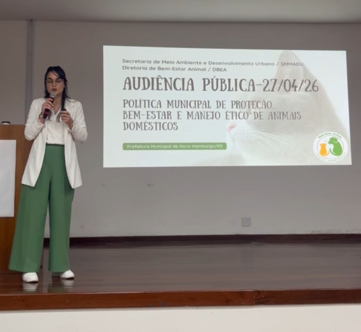 29/04/2026 - Audiência pública apresenta Conselho e Fundo Municipal de Bem-Estar Animal