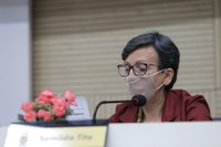 29/05/2020 - Vereadora Tita solicita troca de lâmpadas e recolhimento de entulhos na rua Ceará