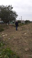 29/06/2020 - Vereador Fernando Lourenço fiscaliza protocolo de roçada no loteamento Salgado Filho