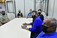 30/04/2021 - Reivindicações dos moradores do Loteamento Santa Catarina, do bairro Lomba Grande, foi pauta de reunião de Serjão Hanich no Executivo