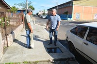 30/05/2018 - Nor Boeno solicita hidrojateamento de esgoto na rua Bruno Werner Storck