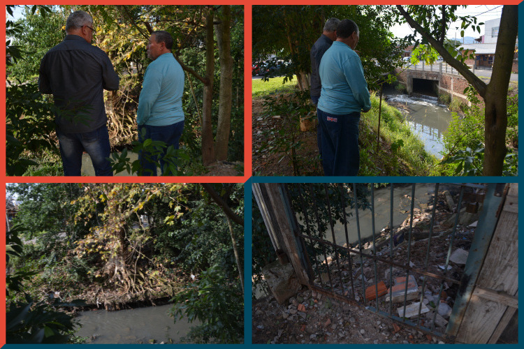 30/07/2019 - Vereador Nor Boeno solicita remoção de árvore às margens do arroio Pampa