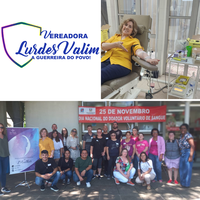 30/11/2023 - Procuradoria especial da Mulher promove ação em parceria com Hemocentro