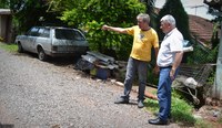 31/01/2018 - Vereador Nor Boeno solicita colocação de asfalto em rua do bairro São Jorge