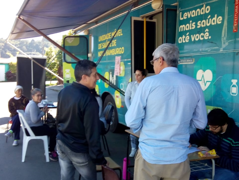 21/08/2018 - Comunidade da Vila Pedreira tem atendimento na Unidade Móvel de Saúde a pedido do vereador Nor Boeno