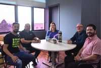 28/11/2018 - Fernando Lourenço convida prefeita para comemoração dos 60 anos do Veterano