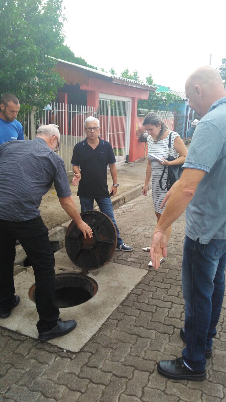 Gabinete: Avaliação pluvial em Canudos é acompanhada pela vereadora Patricia Beck