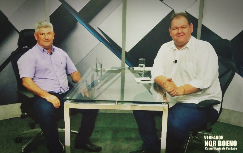 Gabinete: Nor Boeno conta sua história de vida no programa Conversa de Peso