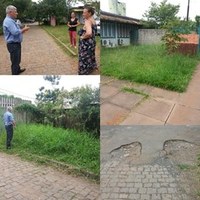 Gabinete: Nor visita EMEI Favo de Mel e recebe demandas