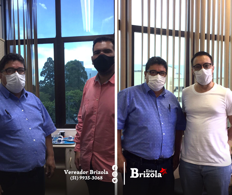 04/02/2022 - Vereador Enio Brizola cumpre agendas importantes na Prefeitura