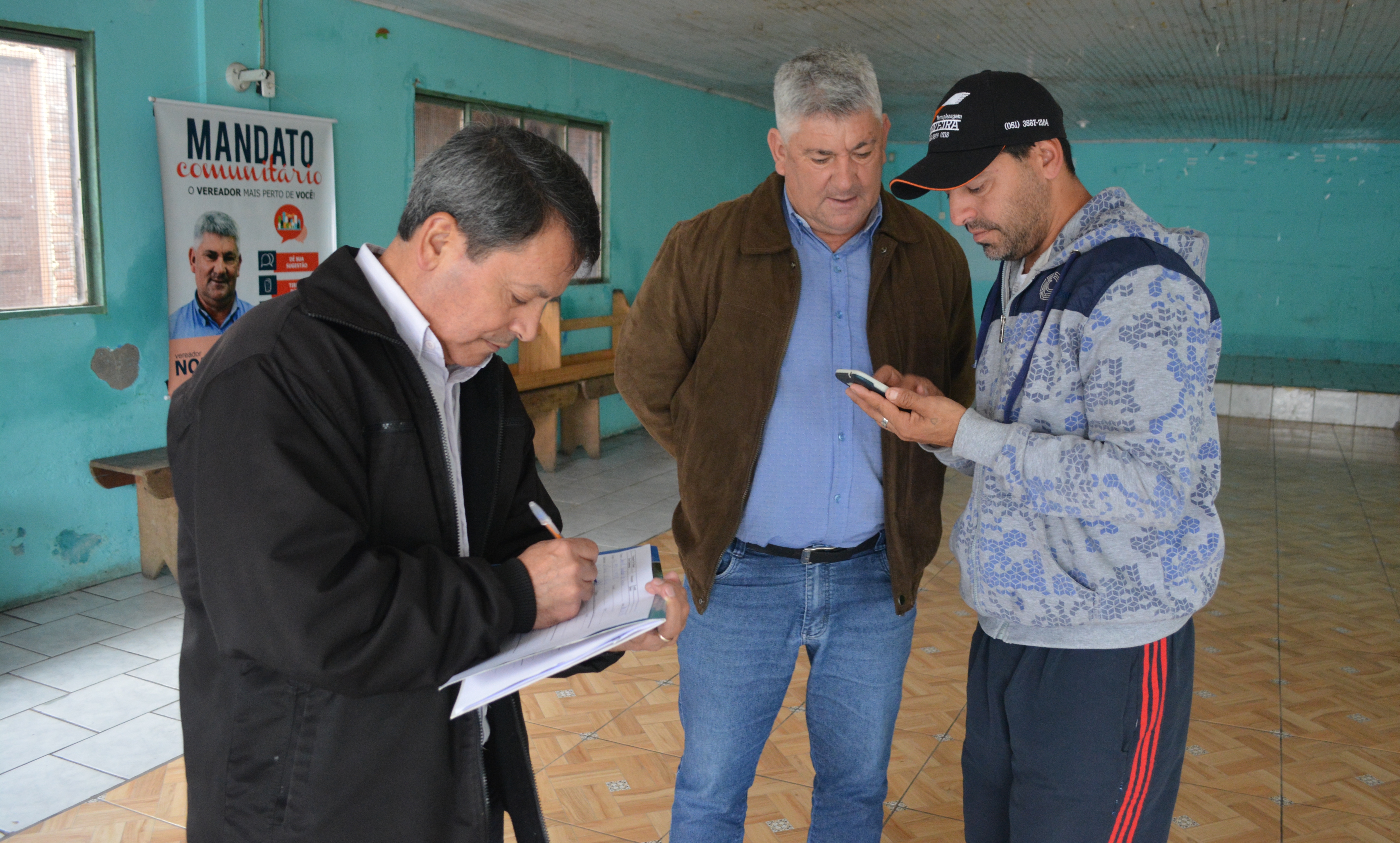 21/05/2018 - Vereador Nor Boeno realiza Mandato Comunitário no bairro São José 