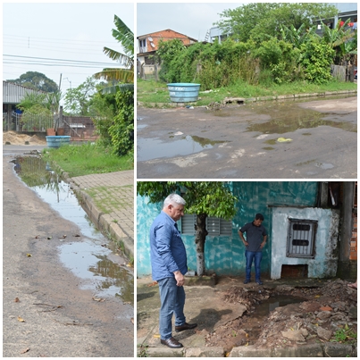 26/09/2018 - Vereador Nor Boeno solicita desentupimento de esgoto em Canudos